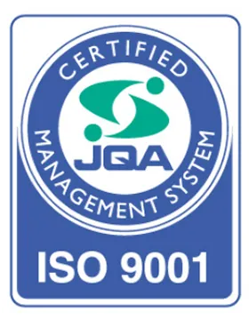 ISO9001 マネジメントシステム登録証